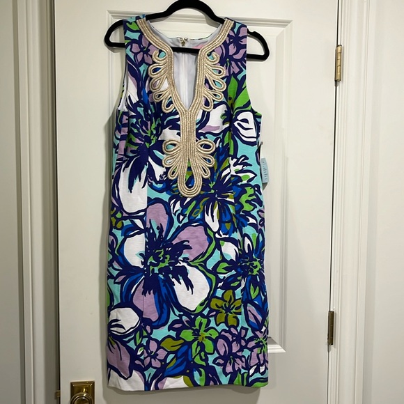 Lilly Pulitzer Dresses & Skirts - Lily Pulitzer Floral Janice Shift Dress